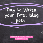 Day 4: Write your first article